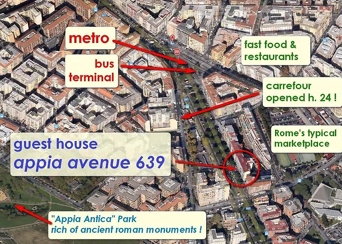 בית הארחה Appia Avenue 639